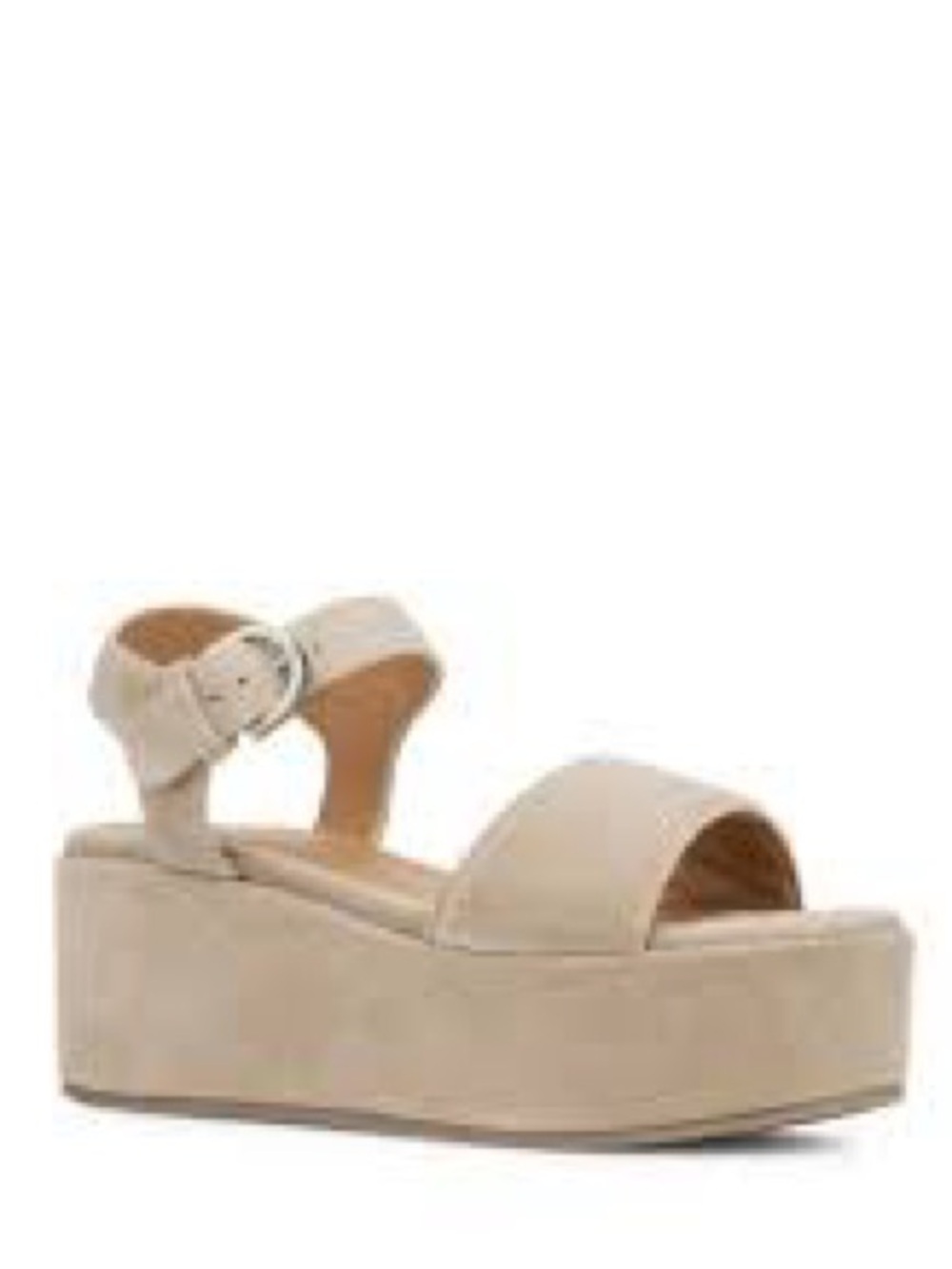 Aquatalia Dinah Water Repellent Ankle Strap Platform Sandals Sz 11